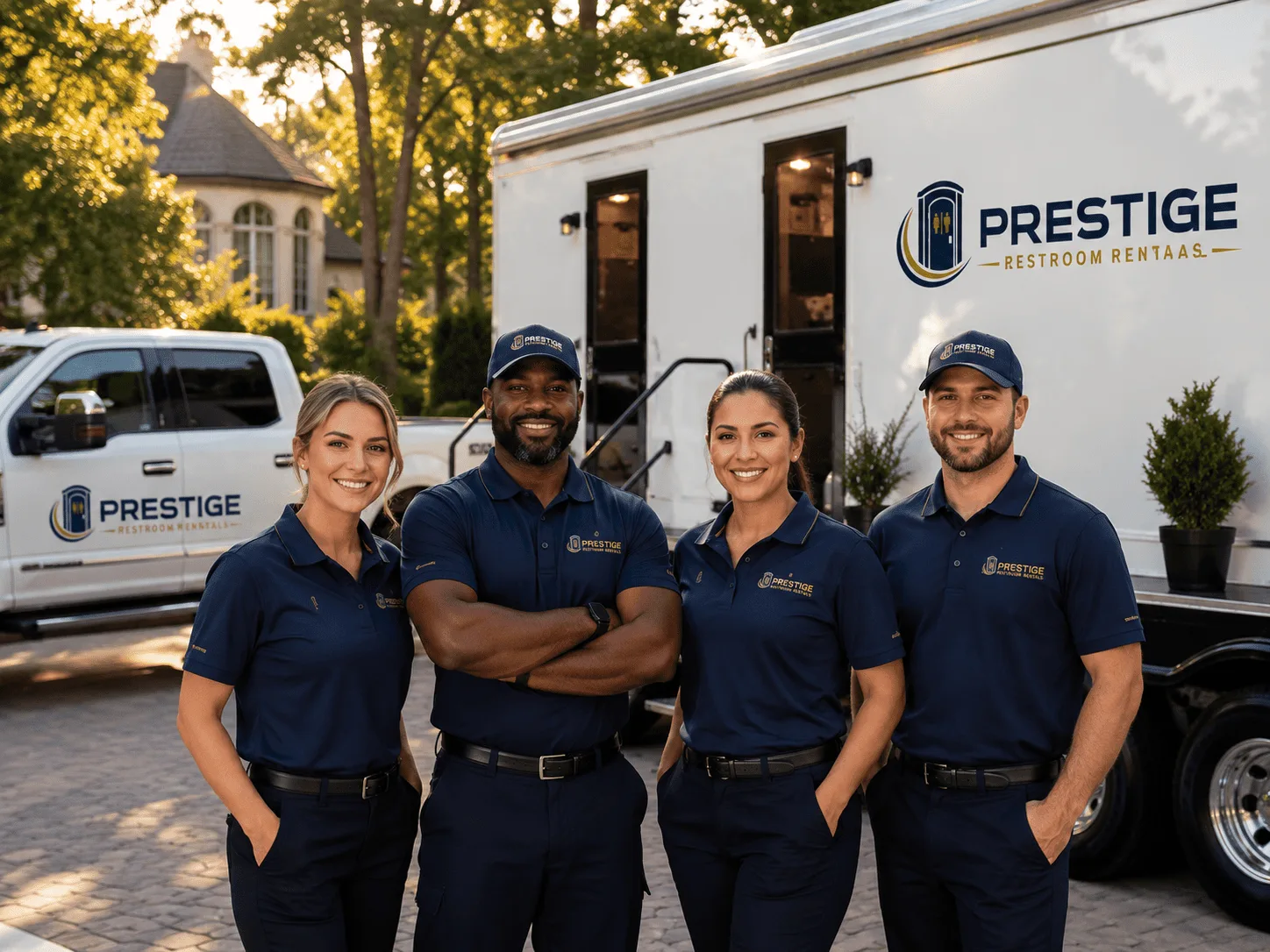Trusted Luxury Portable Restrooms company in Wheeler, MI